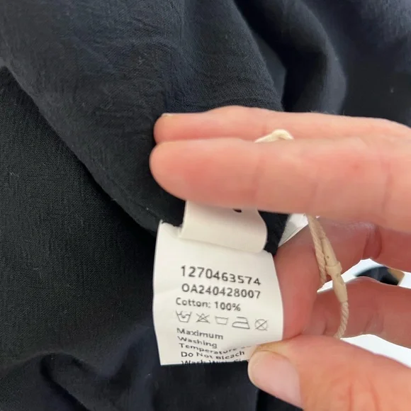 NWT commese tie back top - Picture 5 of 6